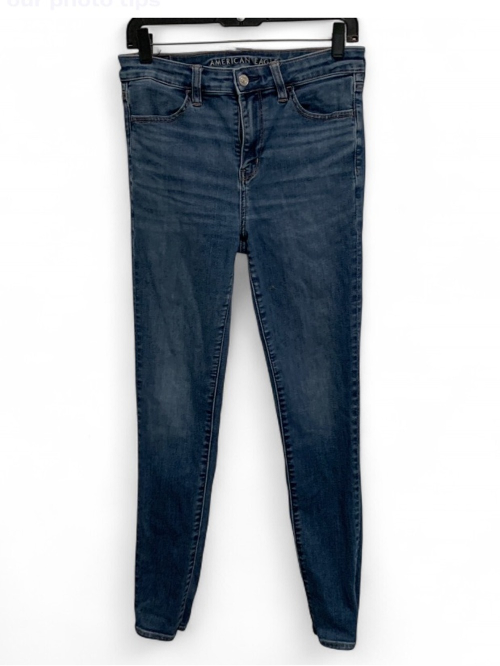 American Eagle Outfitters Blue High-Rise Jegging Jeans